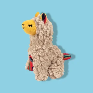 Kong Softies Buzzy Lama | Zittend Pluche Hondenspeelgoed